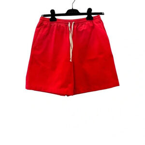 Gucci Men's Red Canvas Cotton Shorts